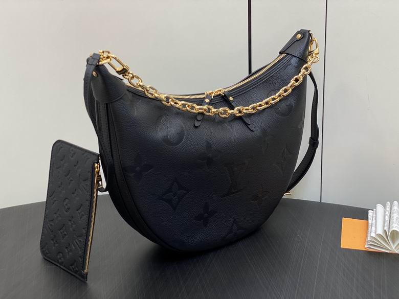 Inspired Handbags, AA+ Quality 100% Genuine Leather Classic Flap Medium Quilted Lambskin Black Gold, 18X 1 1X 5cm BL 4 Colour