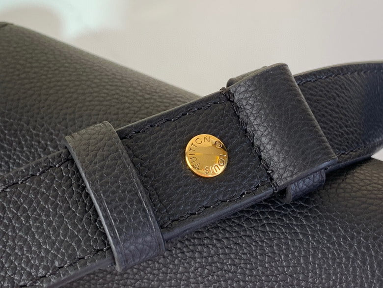Inspired Handbags, AA+ Quality 100% Genuine Leather Classic Flap Medium Quilted Lambskin Black Gold, 18X 1 1X 5cm BL 4 Colour