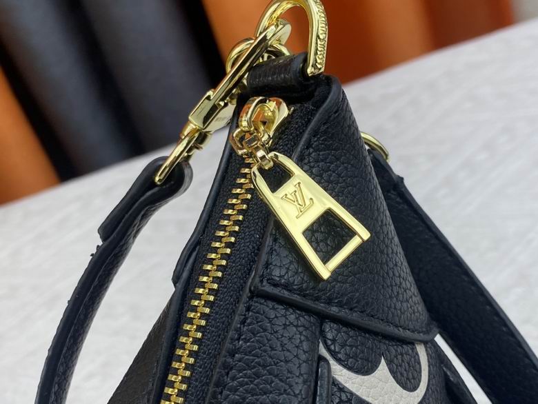 Louis vuitton Inspired Handbags, AA+ Quality 100% Genuine Leather Classic Flap Medium Quilted Lambskin Black Gold, 18X 1 1X 5cm BL 4 Colour