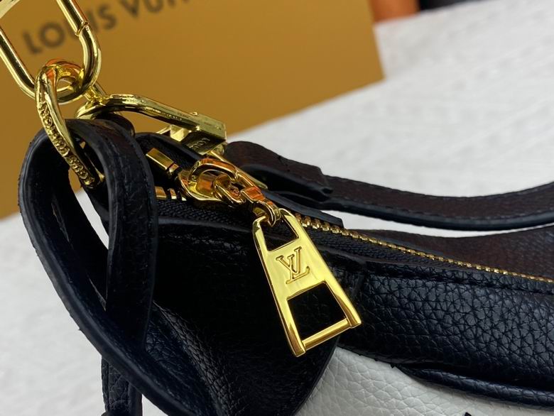 Louis vuitton Inspired Handbags, AA+ Quality 100% Genuine Leather Classic Flap Medium Quilted Lambskin Black Gold, 18X 1 1X 5cm BL 4 Colour