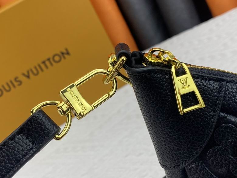 Louis vuitton Inspired Handbags, AA+ Quality 100% Genuine Leather Classic Flap Medium Quilted Lambskin Black Gold, 18X 1 1X 5cm BL 4 Colour
