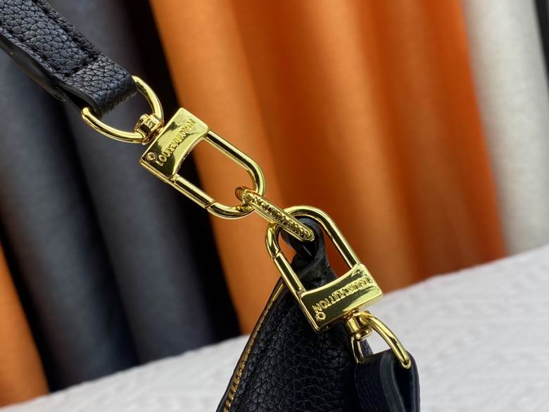 Louis vuitton Inspired Handbags, AA+ Quality 100% Genuine Leather Classic Flap Medium Quilted Lambskin Black Gold, 18X 1 1X 5cm BL 4 Colour