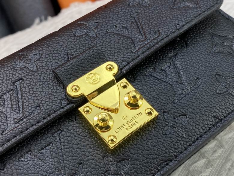 Louis Vuitton Handbags, AA+ Quality 100% Genuine Leather Classic Flap Medium Quilted Lambskin Black Gold, 18X 1 1X 5cm BL 4 Colour