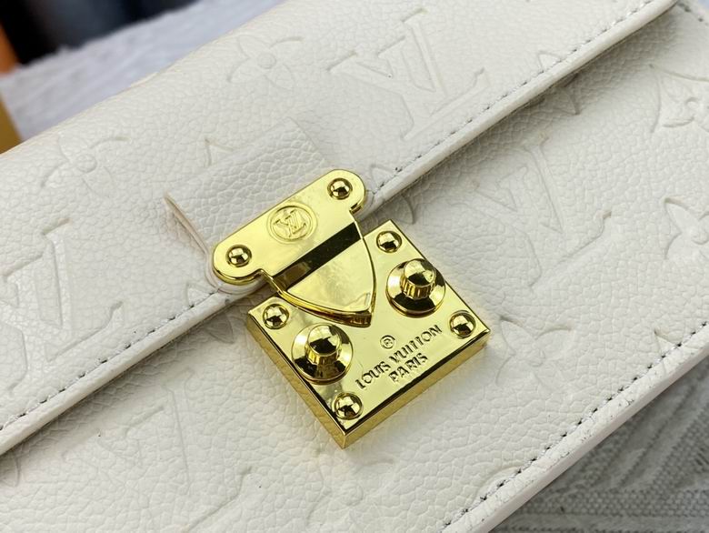 Louis Vuitton Handbags, AA+ Quality 100% Genuine Leather Classic Flap Medium Quilted Lambskin Black Gold, 18X 1 1X 5cm BL 4 Colour