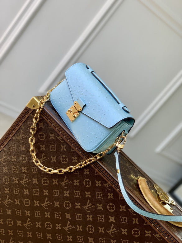 Louis Vuitton Handbags, AA+ Quality 100% Genuine Leather Classic Flap Medium Quilted Lambskin Black Gold, 18X 1 1X 5cm BL 4 Colour