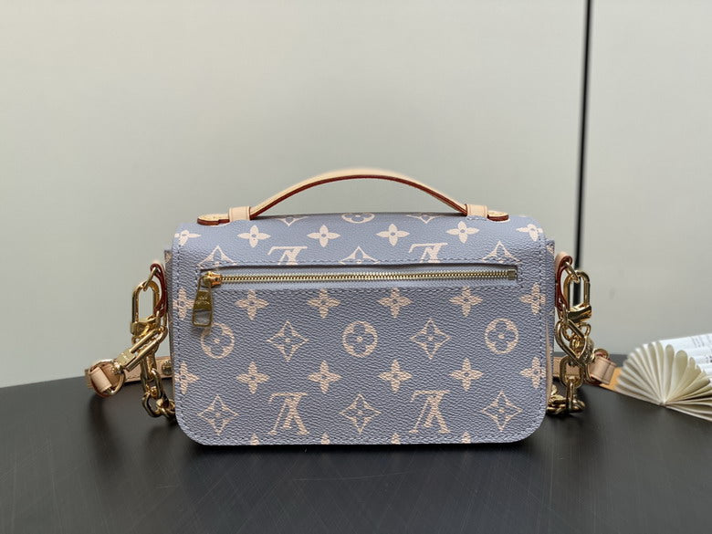 Louis Vuitton Handbags, AA+ Quality 100% Genuine Leather Classic Flap Medium Quilted Lambskin Black Gold, 18X 1 1X 5cm BL 4 Colour