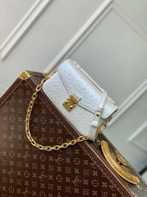 Louis Vuitton Handbags, AA+ Quality 100% Genuine Leather Classic Flap Medium Quilted Lambskin Black Gold, 18X 1 1X 5cm BL 4 Colour