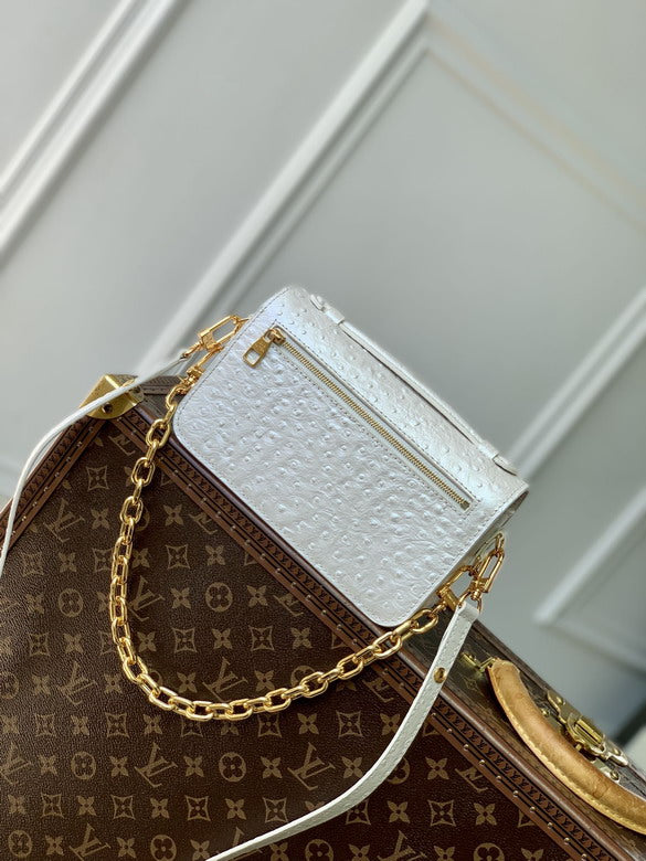 Louis Vuitton Handbags, AA+ Quality 100% Genuine Leather Classic Flap Medium Quilted Lambskin Black Gold, 18X 1 1X 5cm BL 4 Colour