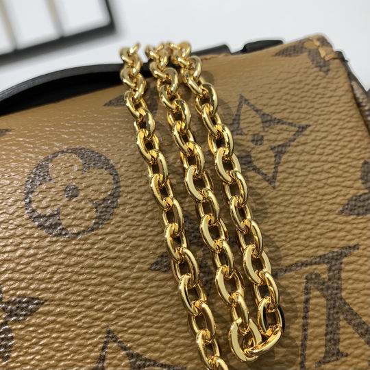 Louis Vuitton Handbags, AA+ Quality 100% Genuine Leather Classic Flap Medium Quilted Lambskin Black Gold, 18X 1 1X 5cm BL 4 Colour