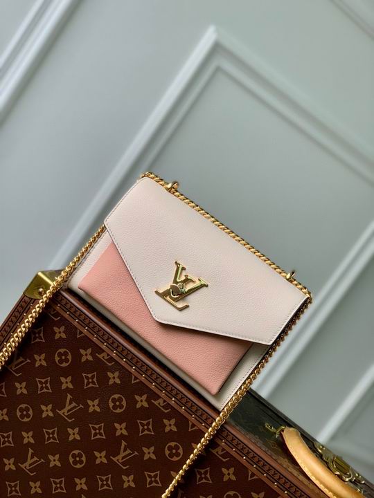 Inspired Handbags, AA+ Quality 100% Genuine Leather Classic Flap Medium Quilted Lambskin Black Gold, 18X 1 1X 5cm BL 4 Colour