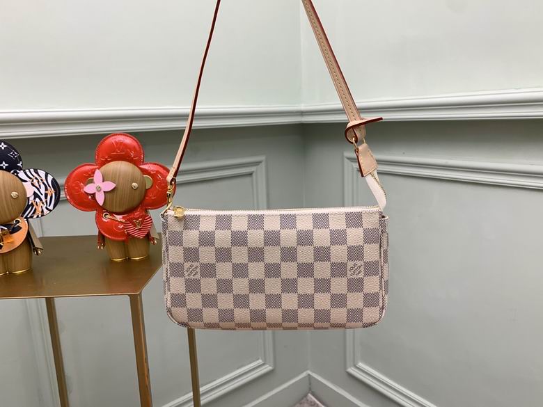 Louis Vuitton Handbags, AA+ Quality 100% Genuine Leather Classic Flap Medium Quilted Lambskin Black Gold, 18X 1 1X 5cm BL 4 Colour