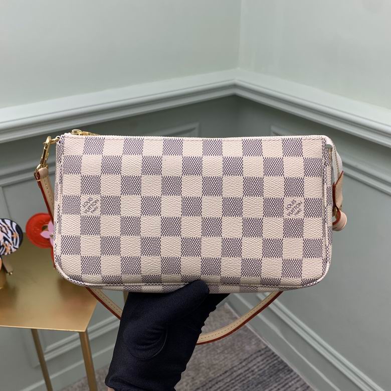 Louis Vuitton Handbags, AA+ Quality 100% Genuine Leather Classic Flap Medium Quilted Lambskin Black Gold, 18X 1 1X 5cm BL 4 Colour