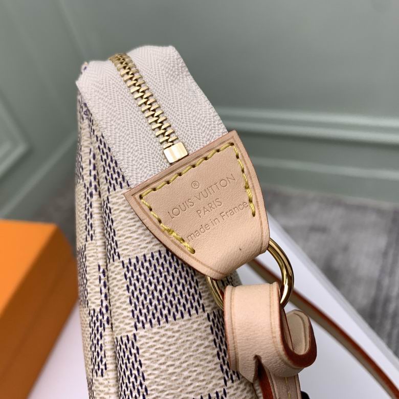 Louis Vuitton Handbags, AA+ Quality 100% Genuine Leather Classic Flap Medium Quilted Lambskin Black Gold, 18X 1 1X 5cm BL 4 Colour