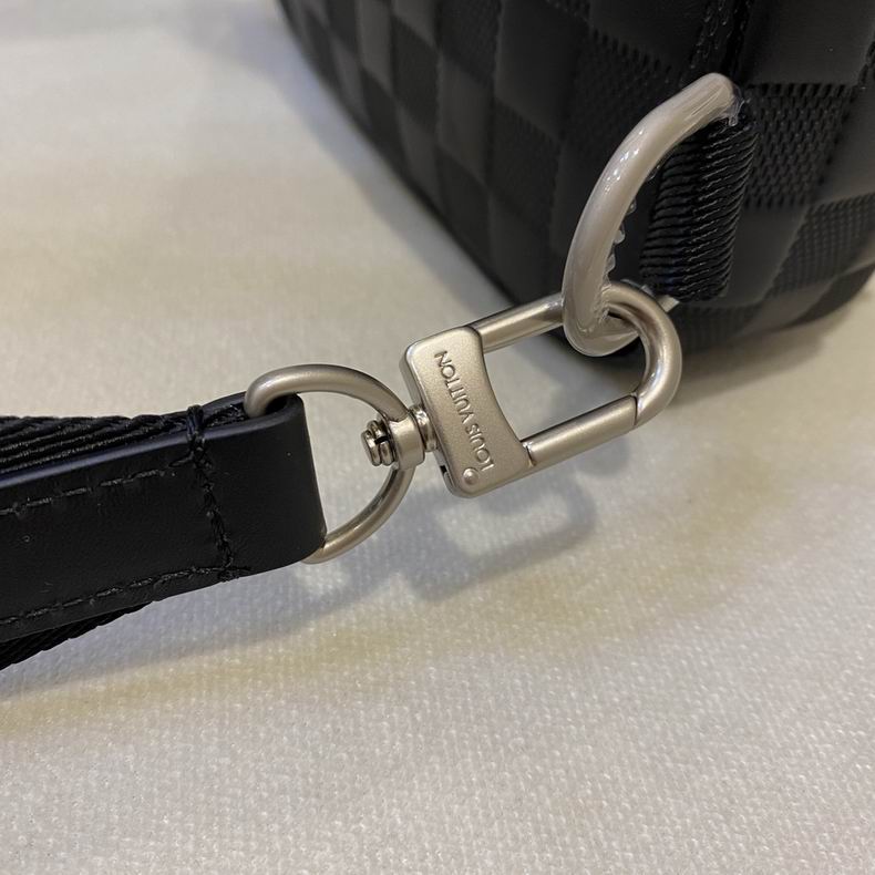 Louis vuitton Inspired Handbags, AA+ Quality 100% Genuine Leather Classic Flap Medium Quilted Lambskin Black Gold, 18X 1 1X 5cm BL 4 Colour