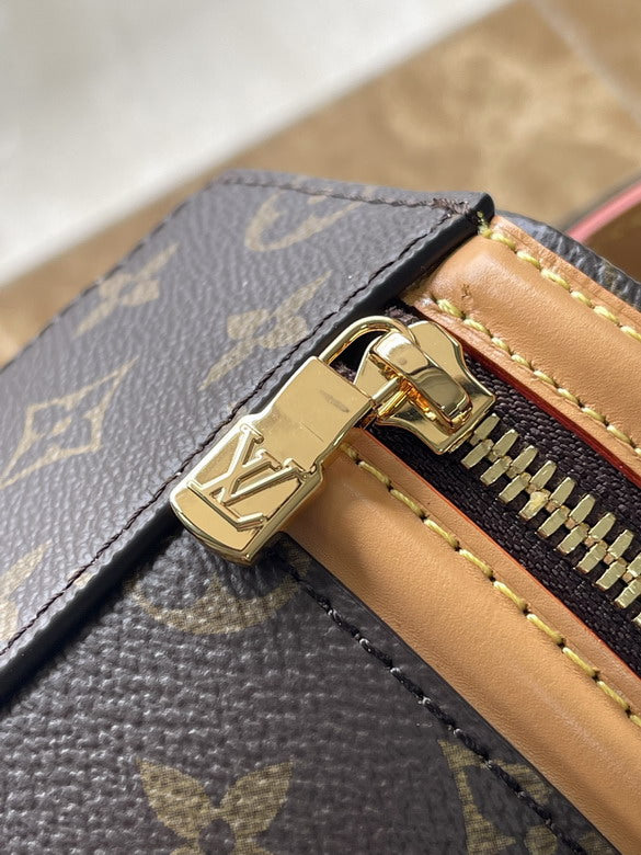 Louis Vuitton Inspired Handbags, AA+ Quality 100% Genuine Leather Classic Flap Medium Quilted Lambskin Black Gold, 18X 1 1X 5cm BL 4 Colour