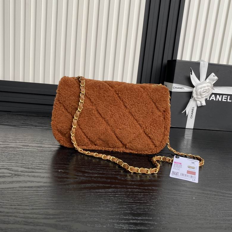 Chanel Inspired Handbags, AA+ Quality 100% Genuine Leather Classic Flap Medium Quilted Lambskin Black Gold, 18X 1 1X 5cm BL 4 Colour for chanel hand bag