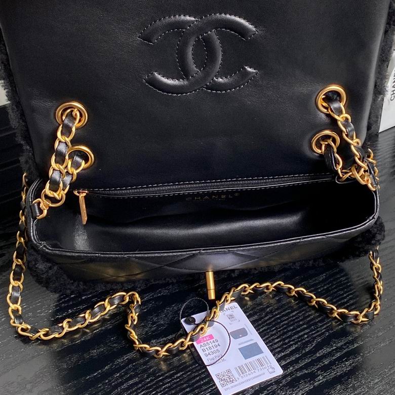 Chanel Inspired Handbags, AA+ Quality 100% Genuine Leather Classic Flap Medium Quilted Lambskin Black Gold, 18X 1 1X 5cm BL 4 Colour for chanel hand bag