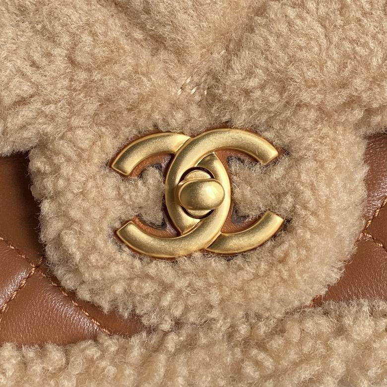 Chanel Inspired Handbags, AA+ Quality 100% Genuine Leather Classic Flap Medium Quilted Lambskin Black Gold, 18X 1 1X 5cm BL 4 Colour for chanel hand bag