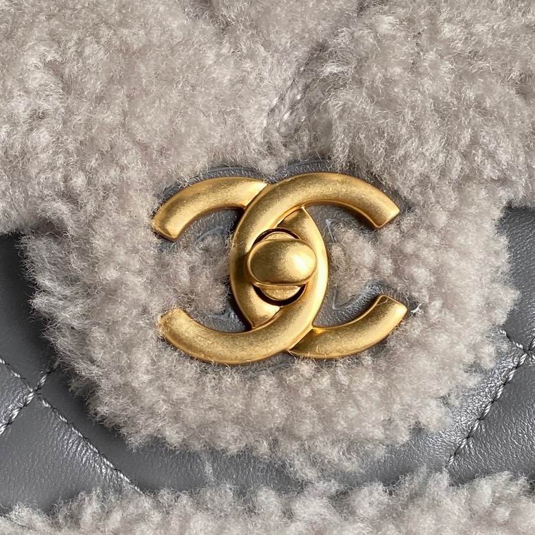 Chanel Inspired Handbags, AA+ Quality 100% Genuine Leather Classic Flap Medium Quilted Lambskin Black Gold, 18X 1 1X 5cm BL 4 Colour for chanel hand bag