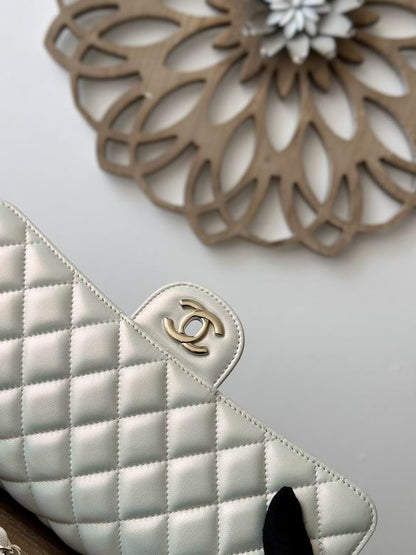 Chanel Inspired Handbags, AA+ Quality 100% Genuine Leather Classic Flap Medium Quilted Lambskin Black Gold, 18X 1 1X 5cm BL 4 Colour for chanel hand bag