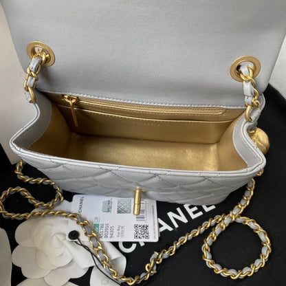 Chanel Handbags, AA+ Quality 100% Genuine Leather Classic Flap Medium Quilted Lambskin Black Gold, 18X 1 1X 5cm BL 4 Colour for chanel hand bag