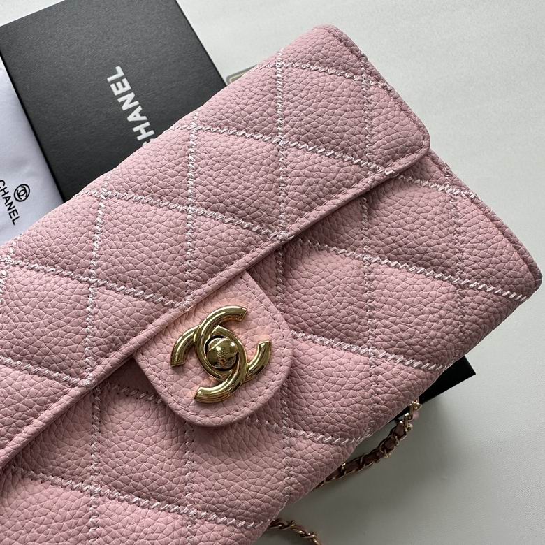 Chanel Inspired Handbags, AA+ Quality 100% Genuine Leather Classic Flap Medium Quilted Lambskin Black Gold, 25X 14X 9cm BL 3 Colour for chanel hand bag