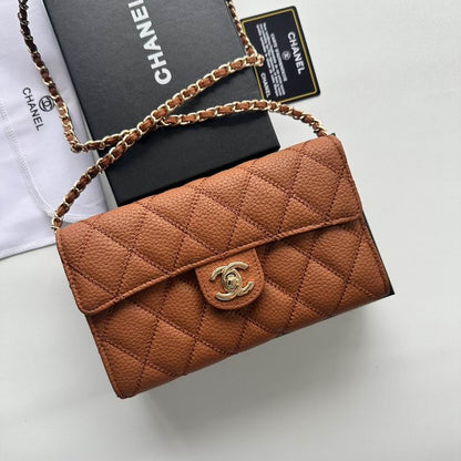 Chanel Inspired Handbags, AA+ Quality 100% Genuine Leather Classic Flap Medium Quilted Lambskin Black Gold, 25X 14X 9cm BL 3 Colour for chanel hand bag