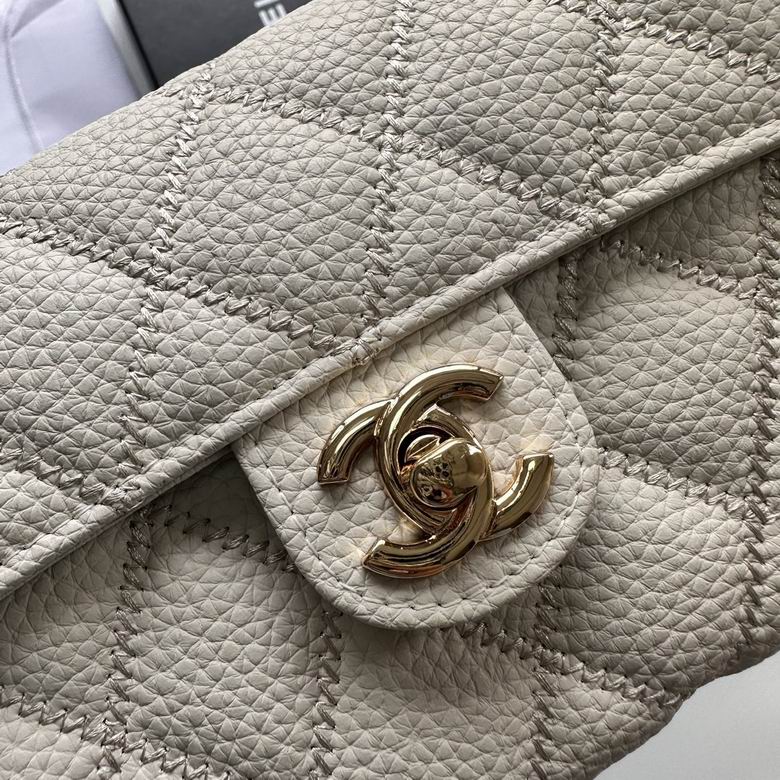 Chanel Inspired Handbags, AA+ Quality 100% Genuine Leather Classic Flap Medium Quilted Lambskin Black Gold, 25X 14X 9cm BL 3 Colour for chanel hand bag