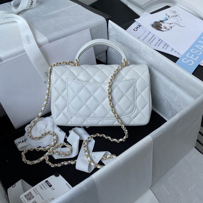 Chanel Handbags, AA+ Quality 100% Genuine Leather Classic Flap Medium Quilted Lambskin Black Gold, 18X 1 1X 5cm BL 4 Colour for chanel hand bag