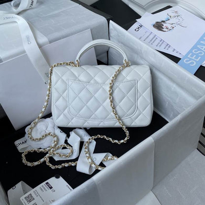 Chanel Handbags, AA+ Quality 100% Genuine Leather Classic Flap Medium Quilted Lambskin Black Gold, 18X 1 1X 5cm BL 4 Colour for chanel hand bag