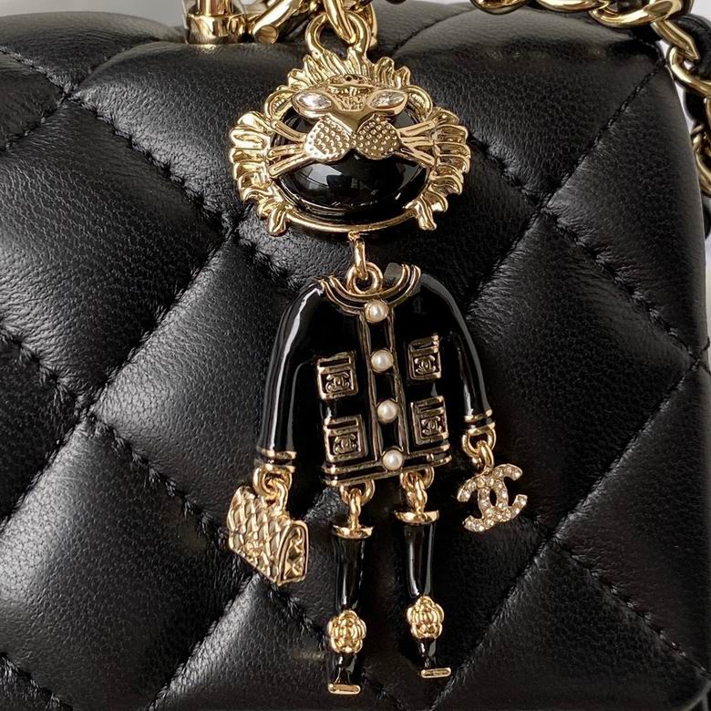Chanel Handbags, AA+ Quality 100% Genuine Leather Classic Flap Medium Quilted Lambskin Black Gold, 18X 1 1X 5cm BL 4 Colour for chanel hand bag