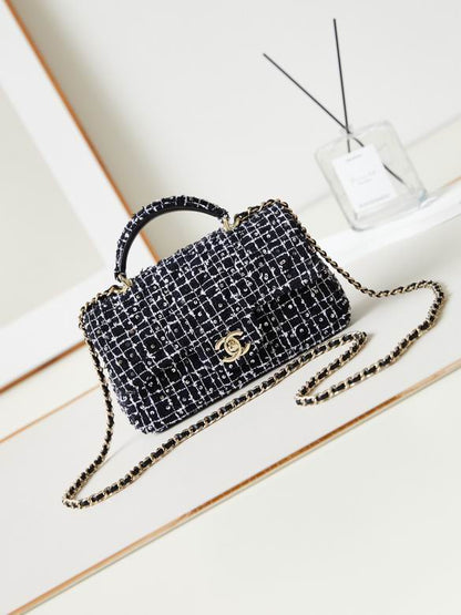 Chanel Handbags, AA+ Quality 100% Genuine Leather Classic Flap Medium Quilted Lambskin Black Gold, 18X 1 1X 5cm BL 4 Colour for chanel hand bag