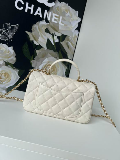 Chanel Handbags, AA+ Quality 100% Genuine Leather Classic Flap Medium Quilted Lambskin Black Gold, 18X 1 1X 5cm BL 4 Colour for chanel hand bag