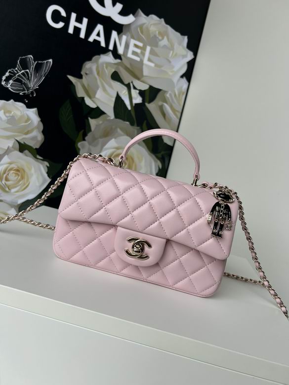 Chanel Handbags, AA+ Quality 100% Genuine Leather Classic Flap Medium Quilted Lambskin Black Gold, 18X 1 1X 5cm BL 4 Colour for chanel hand bag