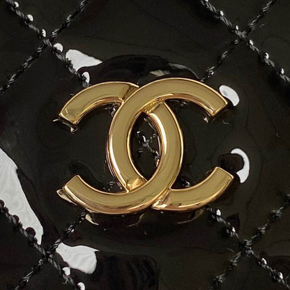 Chanel Inspired Handbags, AA+ Quality 100% Genuine Leather Classic Flap Medium Quilted Lambskin Black Gold, 11X 16X 5.5cm BL 3 Colour for chanel hand bag