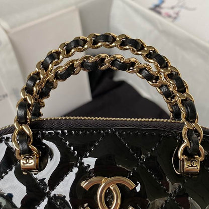 Chanel Inspired Handbags, AA+ Quality 100% Genuine Leather Classic Flap Medium Quilted Lambskin Black Gold, 11X 16X 5.5cm BL 3 Colour for chanel hand bag