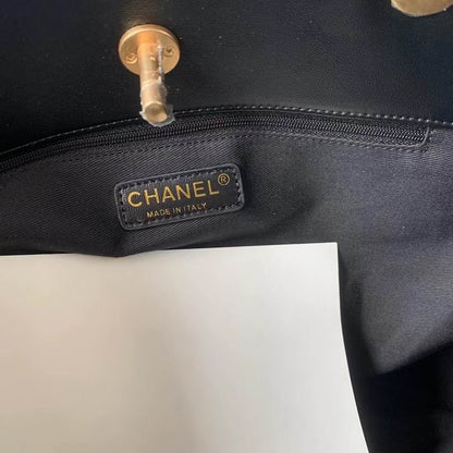 Chanel Inspired Handbags, AA+ Quality 100% Genuine Leather Classic Flap Medium Quilted Lambskin Black Gold, 18X 1 1X 5cm BL 4 Colour for chanel hand bag