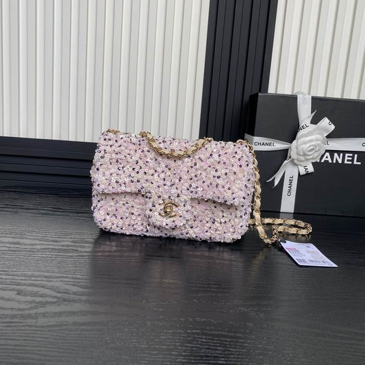 Chanel Inspired Handbags, AA+ Quality 100% Genuine Leather Classic Flap Medium Quilted Lambskin Black Gold, 25X 14X 9cm BL 3 Colour for chanel hand bag