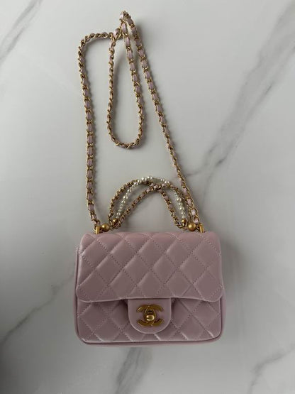 Chanel Handbags, AA+ Quality 100% Genuine Leather Classic Flap Medium Quilted Lambskin Black Gold, 18X 1 1X 5cm BL 4 Colour for chanel hand bag