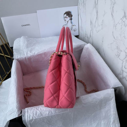 Chanel Inspired Handbags, AA+ Quality 100% Genuine Leather Classic Flap Medium Quilted Lambskin Black Gold, 13X 19X 7cm BL 4 Colour for chanel hand bag