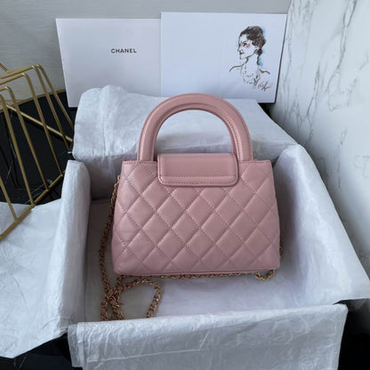Chanel Inspired Handbags, AA+ Quality 100% Genuine Leather Classic Flap Medium Quilted Lambskin Black Gold, 13X 19X 7cm BL 4 Colour for chanel hand bag