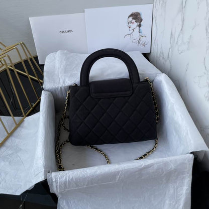 Chanel Inspired Handbags, AA+ Quality 100% Genuine Leather Classic Flap Medium Quilted Lambskin Black Gold, 13X 19X 7cm BL 4 Colour for chanel hand bag