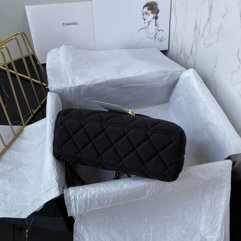 Chanel Inspired Handbags, AA+ Quality 100% Genuine Leather Classic Flap Medium Quilted Lambskin Black Gold, 13X 19X 7cm BL 4 Colour for chanel hand bag