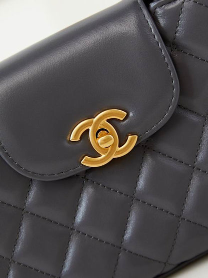 Chanel Inspired Handbags, AA+ Quality 100% Genuine Leather Classic Flap Medium Quilted Lambskin Black Gold, 18X 1 1X 5cm BL 4 Colour for chanel hand bag