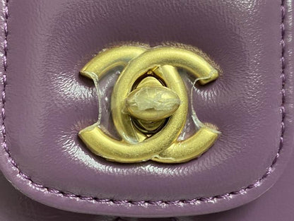 Chanel Inspired Handbags, AA+ Quality 100% Genuine Leather Classic Flap Medium Quilted Lambskin Black Gold, 16X 23.5X 8cm BL 4 Colour for chanel hand bag