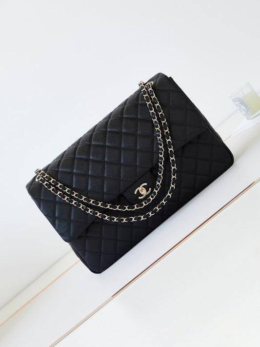 Chanel Handbags, AA+ Quality 100% Genuine Leather Classic Flap Medium Quilted Lambskin Black Gold, 18X 1 1X 5cm BL 4 Colour for chanel hand bag