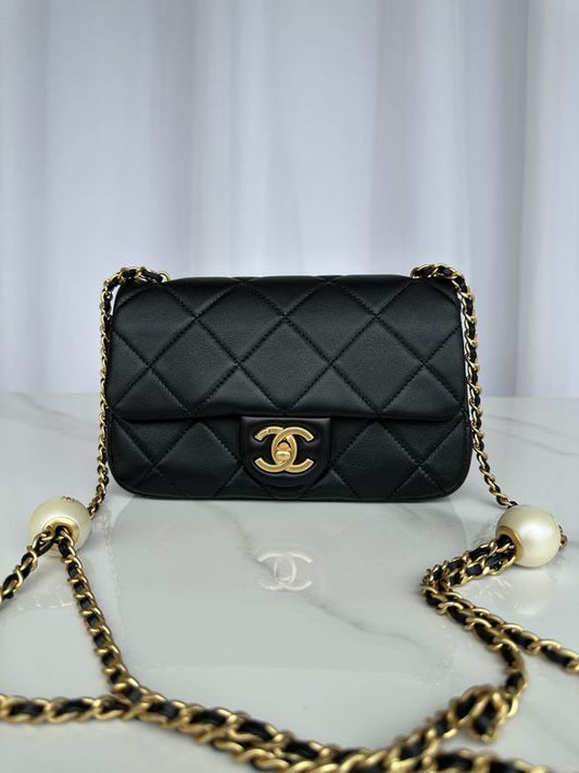 Chanel Handbags, AA+ Quality 100% Genuine Leather Classic Flap Medium Quilted Lambskin Black Gold, 18X 1 1X 5cm BL 4 Colour for chanel hand bag