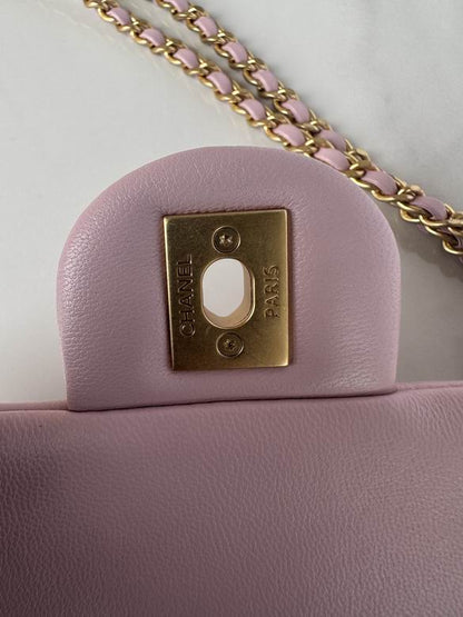 Chanel Handbags, AA+ Quality 100% Genuine Leather Classic Flap Medium Quilted Lambskin Black Gold, 18X 1 1X 5cm BL 4 Colour for chanel hand bag