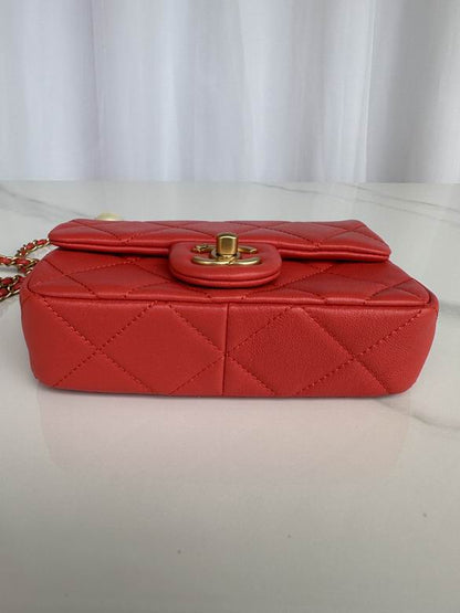 Chanel Handbags, AA+ Quality 100% Genuine Leather Classic Flap Medium Quilted Lambskin Black Gold, 18X 1 1X 5cm BL 4 Colour for chanel hand bag