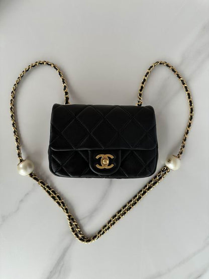 Chanel Handbags, AA+ Quality 100% Genuine Leather Classic Flap Medium Quilted Lambskin Black Gold, 18X 1 1X 5cm BL 4 Colour for chanel hand bag